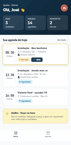 App do instalador MS Vision